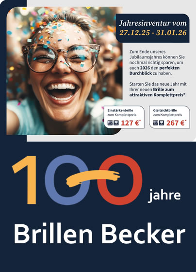 Aktionen bei Brillen Becker Mendig