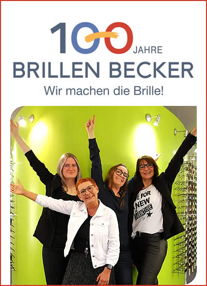 100 Jahre Brillen Becker